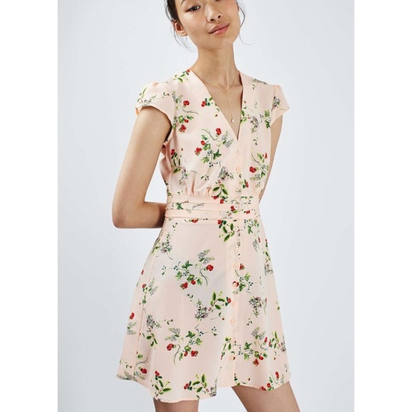 Topshop Dresses & Skirts - Topshop garden floral tea dress